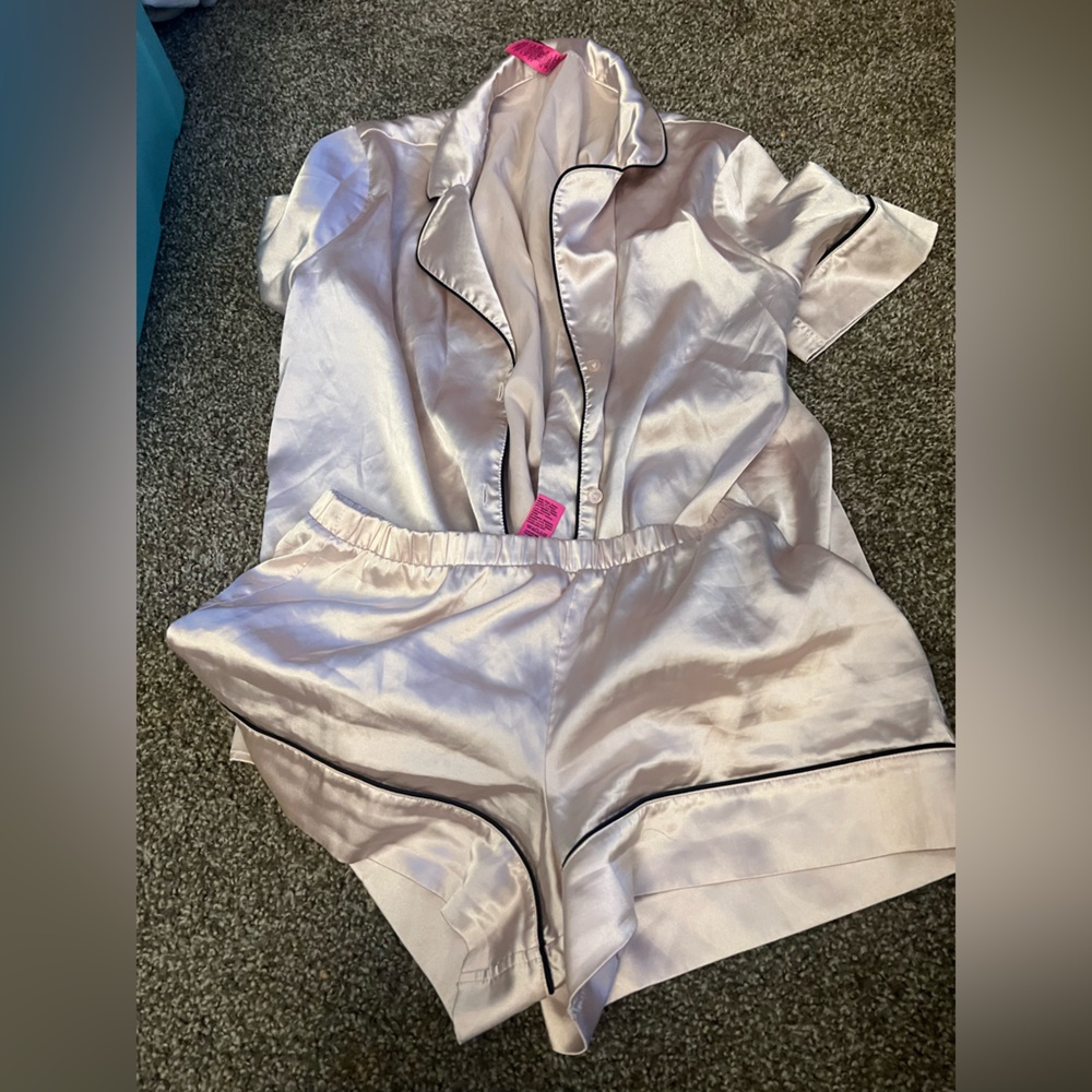 Size small satin pajamas